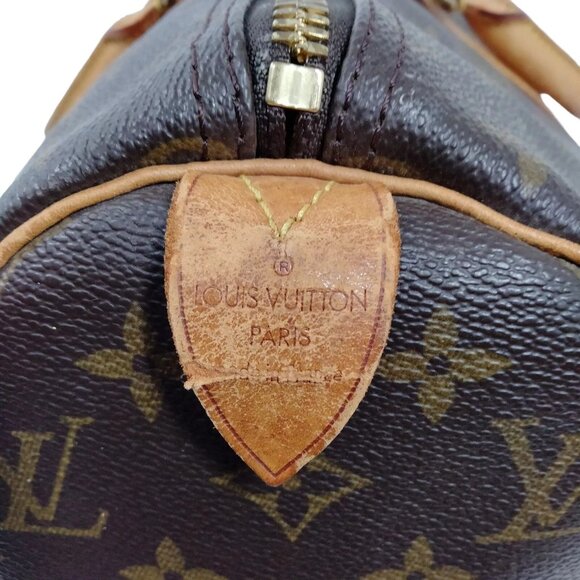 226380AH (S6) Louis Vuitton Travel Bag Keepall 45 Brown Monogram - Picture 6 of 9